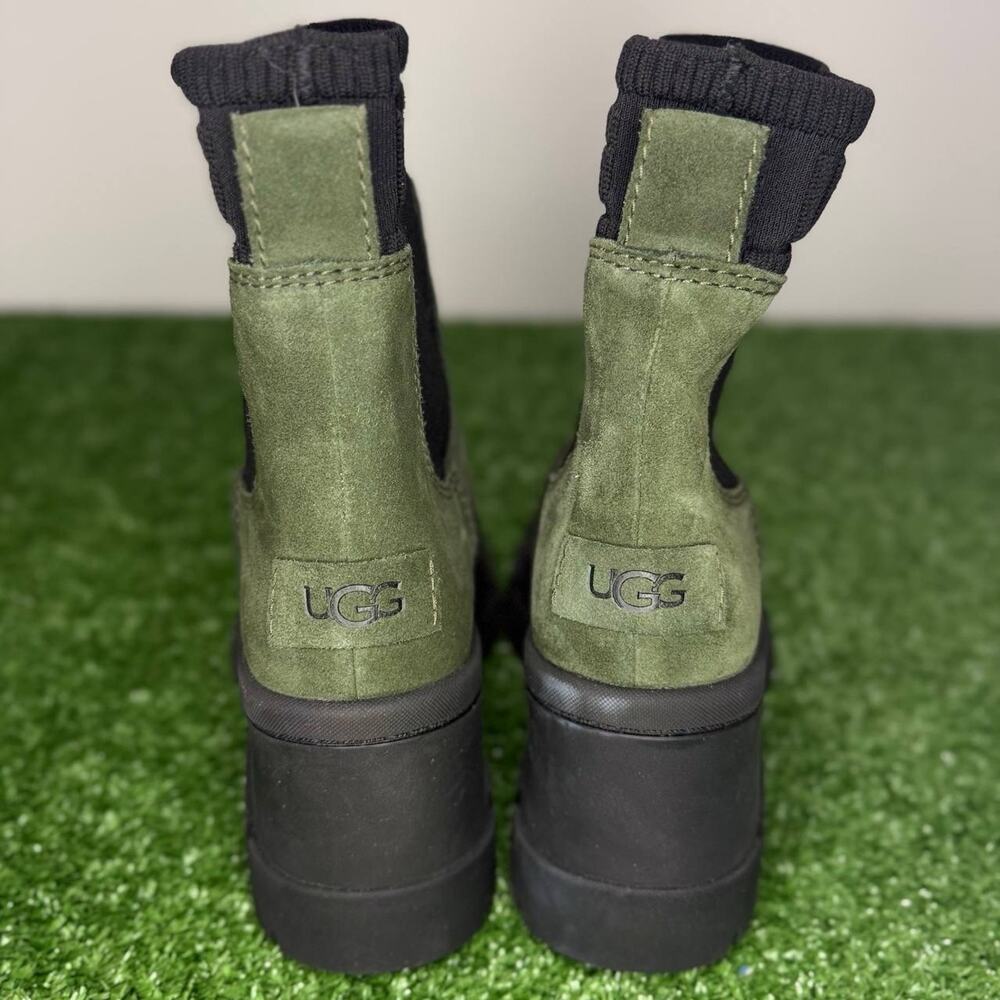 UGG Brooklyn Chelsea Forest Night Suede Waterproof Boots US 7 NWOB - Picture 4 of 6